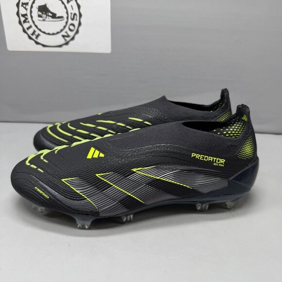Adidas MEN Predator Elite Laceless FG Electric Stealth Pack JI1078 Size 8.5 NEW main image 6